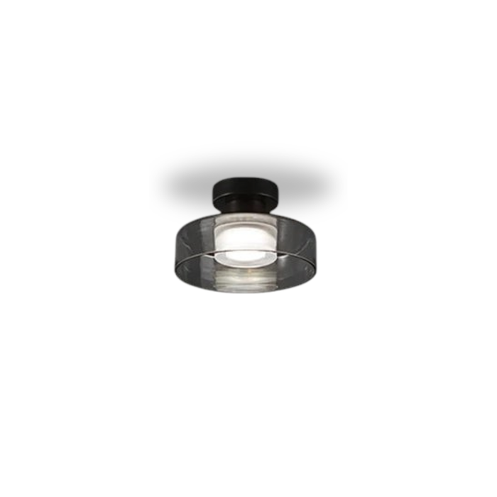 Novoora – Plafoniera LED Vetro Fumé