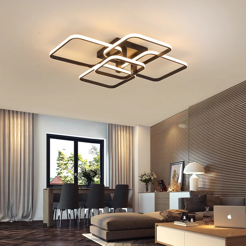 Novoora Lampadario LED Moderno Dimmerabile