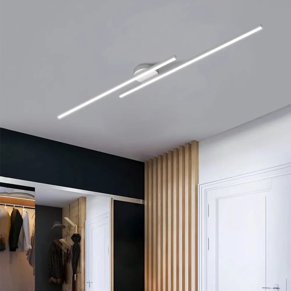 Novoora – Plafoniera LED Lineare in Alluminio dal Design Moderno