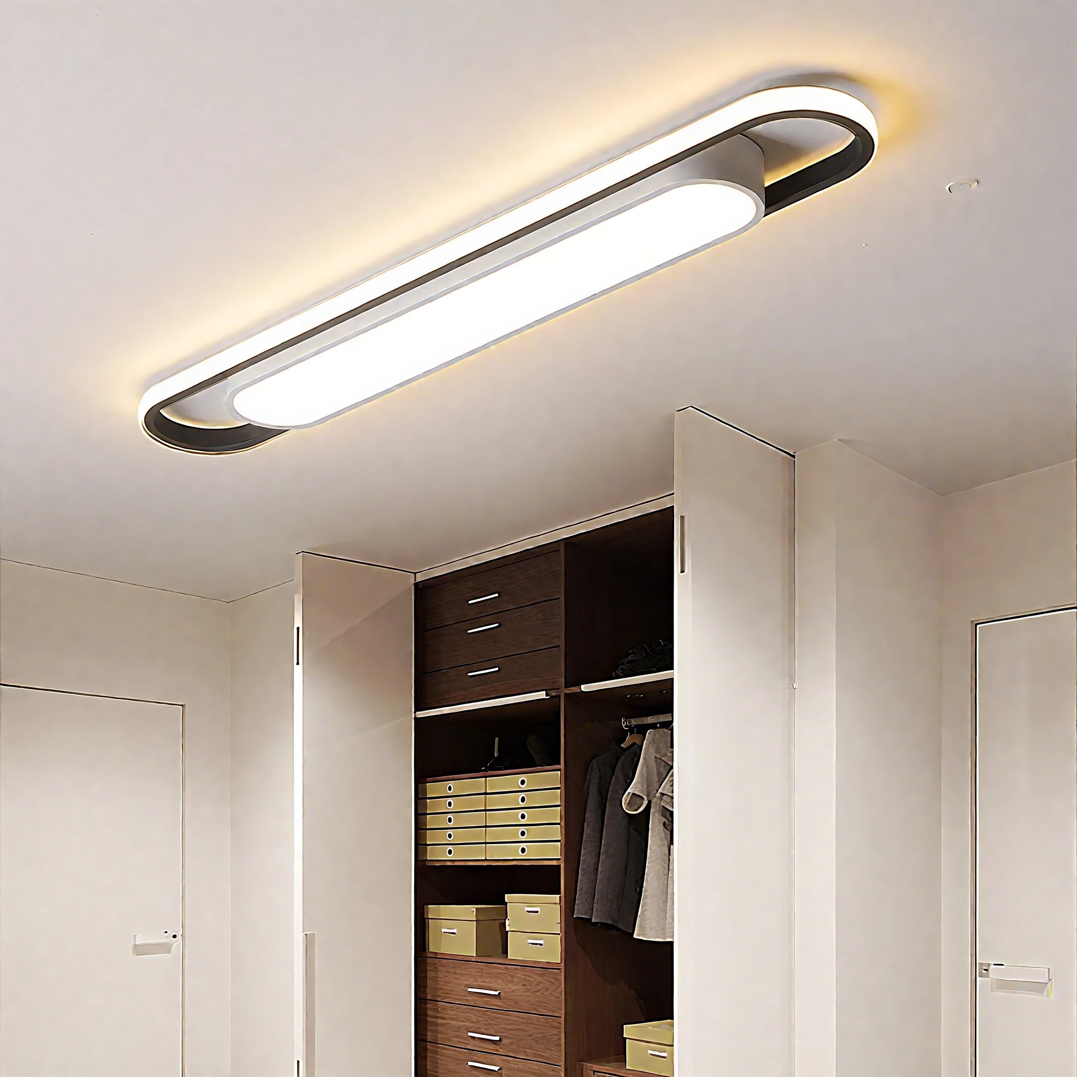 Novoora Plafoniera LED Ultrasottile Dimmerabile con Telecomando