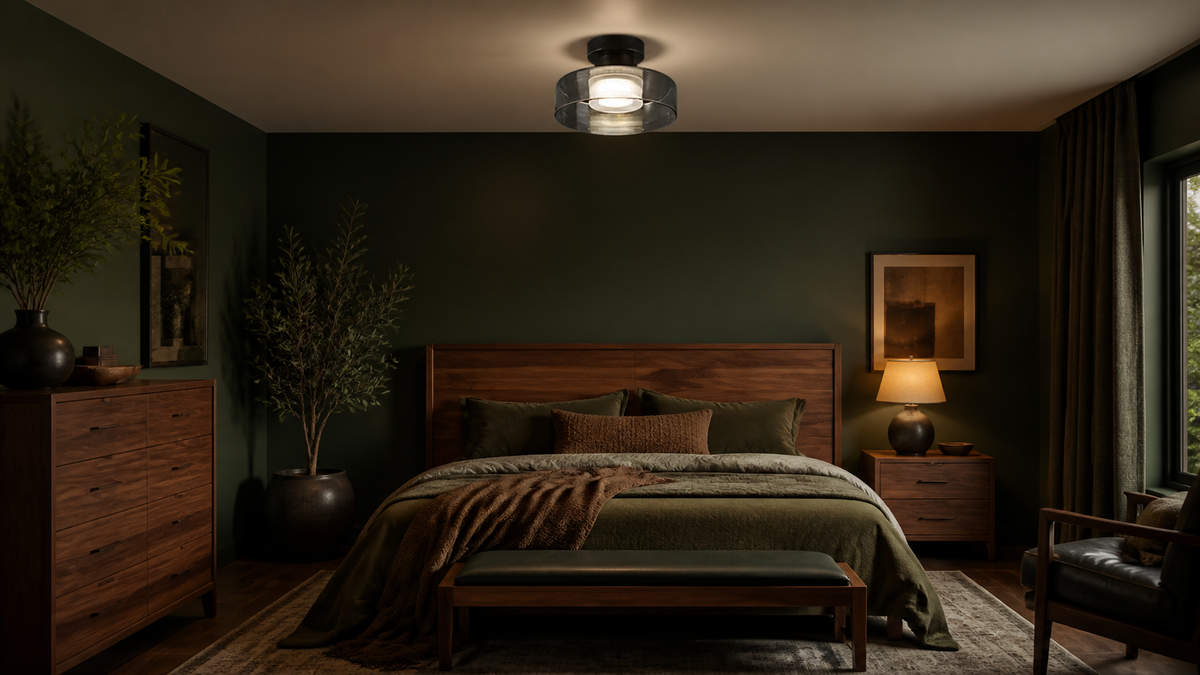 Novoora – Plafoniera LED Vetro Fumé
